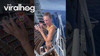 Highest Dive On The Cruise Ship || Viralhog