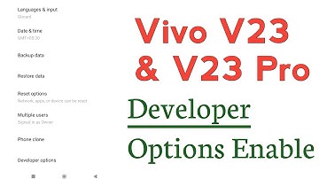 Vivo V23 & V23 Pro How To Enable Developer Options | Vivo V23 & V23 Pro Developer Options Kaise kre