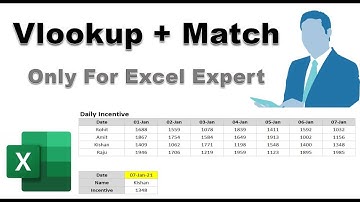 VLOOKUP With MATCH Formula | Trailer |  Advance Excel | By Rohit Narang