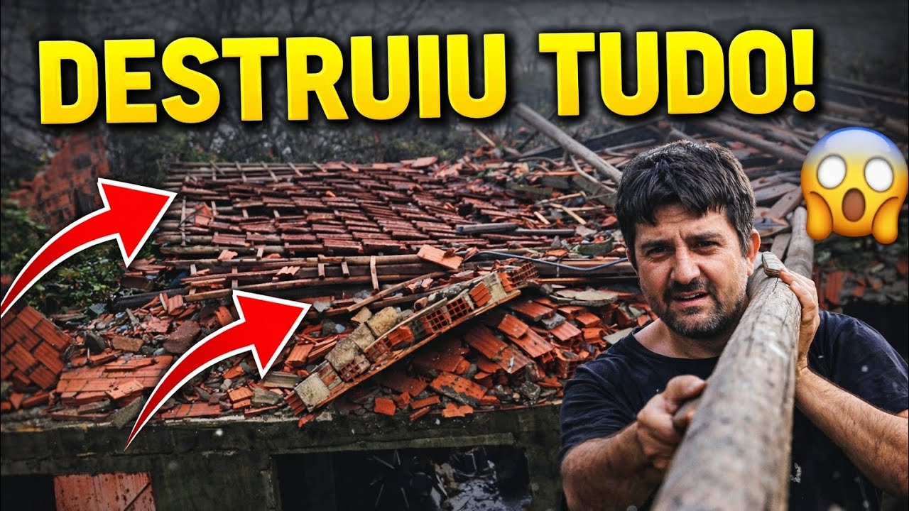 De destruição total a limpo novamente! Antes e depois da tempestade  com @Josuepelaeuropa 🌪️✨