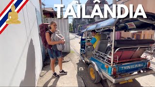 CHEGAMOS NA TAILÂNDIA, Chiang Mai | Aeroporto, Dinheiro, Celular, Hospedagem #vlog #elasporai