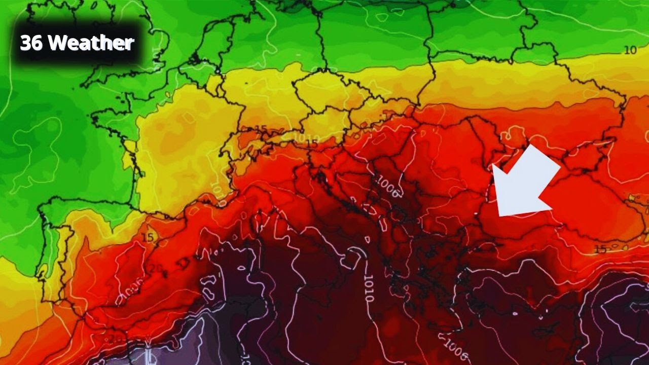 Europe Weather | June 15 , 2025 , GFS Model in 850 hPa - Europe ...
