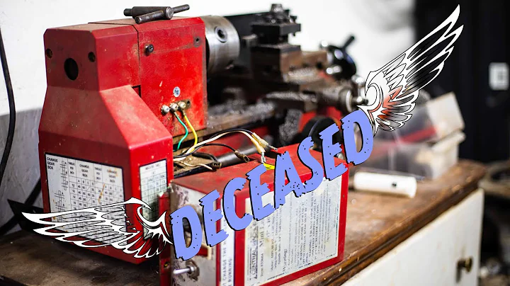 Our Harbor Freight Mini Lathe Finally Gave Up On Us - So We UPGRADED