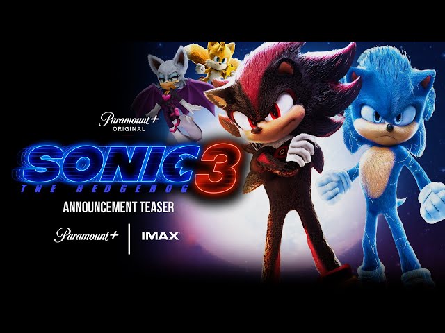 Sonic the Hedgehog 3 Movie Release Date Set for December 2024