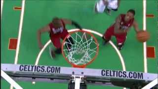 Bradley's chase down block leads to Pierce 3-pointer!