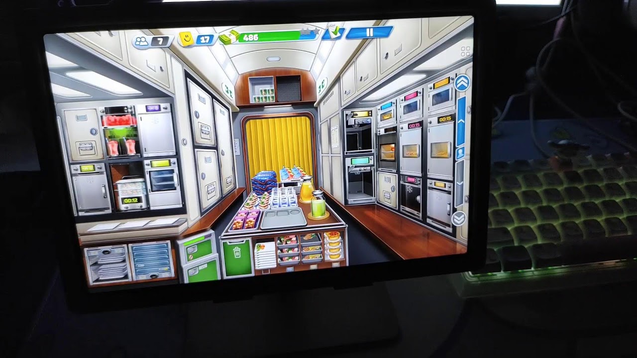 Tablet ASMR Cozy Game - Airplane Chef, Cooking Fever, Cooking Adventure, Papa Louie