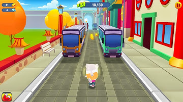 Talking Tom Golden Run - All Level Gameplay Android, iOS - NEW MEGA UPDATE 23