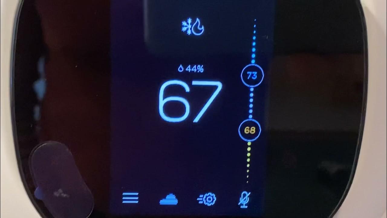 Ecobee Smart Thermostat Voice Control. Heat takes a long time to kick