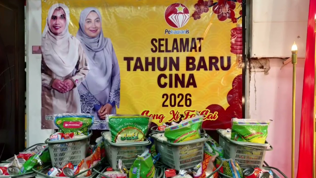 Sambutan Tahun Baru China DUN Morib 2026 pada 14 Feb 2026 @Dewan MPKL Taman Banting Baru