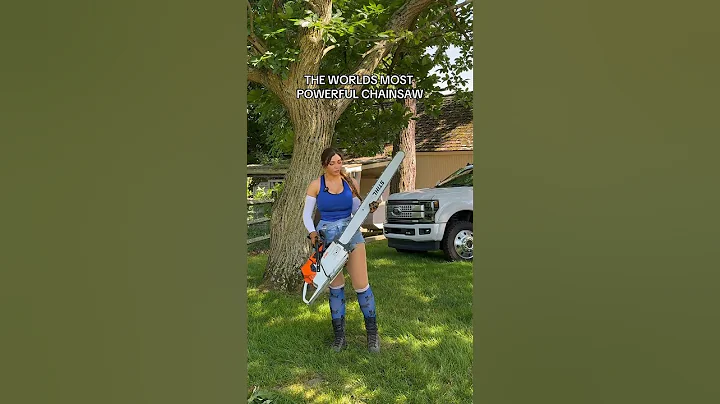 The worlds most powerful chainsaw Stihl MS881