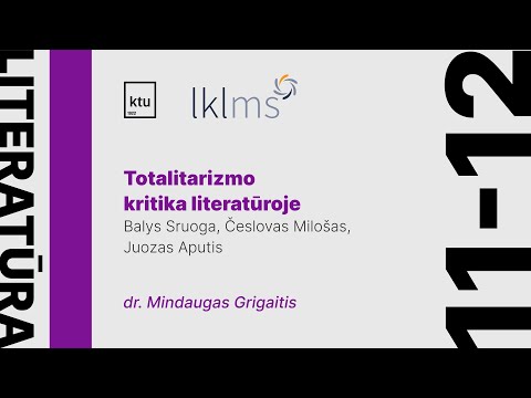 Totalitarizmo kritika literatūroje | 11-12 kl. literatūros kursas