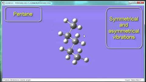 IR Methane & Pentane vibrations