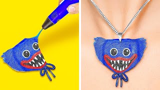 FANTASTIC HACKS WITH 3D PEN AND HOT GLUE || Best DIY Jewerly Ideas and Cool hacks by 123 GO! Series
