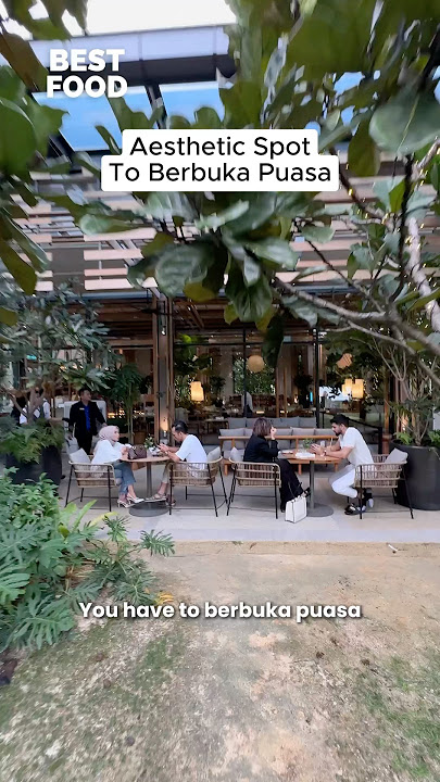 Come berbuka puasa at one of the most aesthetic spots in Bamboo Hills!📍Botanica   Co @ Bamboo Hills