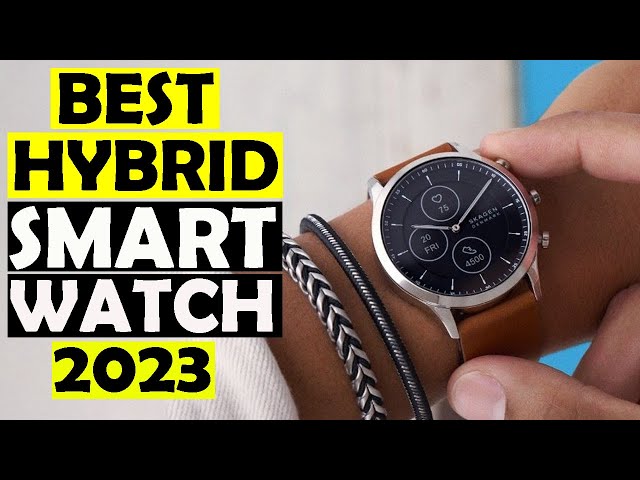 The best hybrid smartwatches of 2023