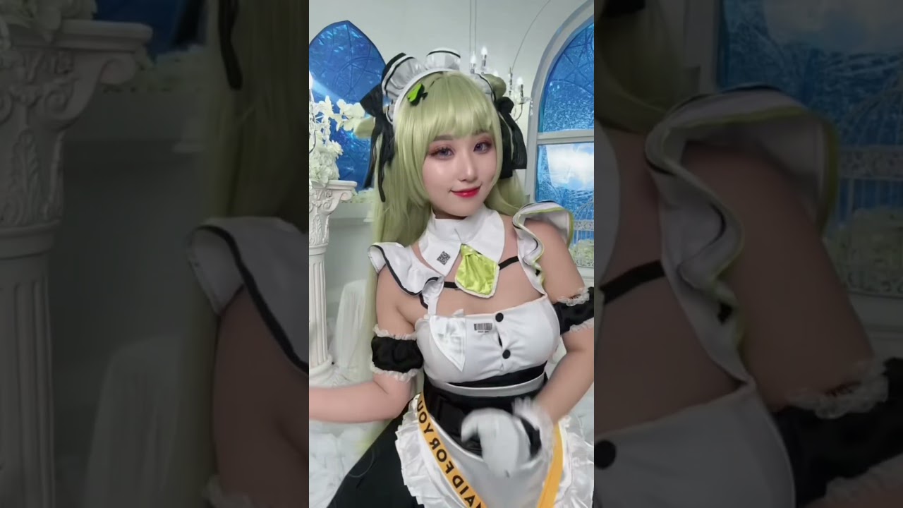 소다 코스프레하고 소다스튜디오에서 소다팝 챌린지 🥤#nikke #soda #sodapop #kpopdemonhunters #cosplay #コスプレ