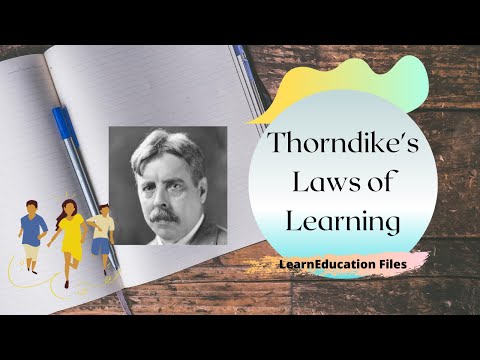 Thorndike&rsquo;s Laws of Learning - LearnEducation Files