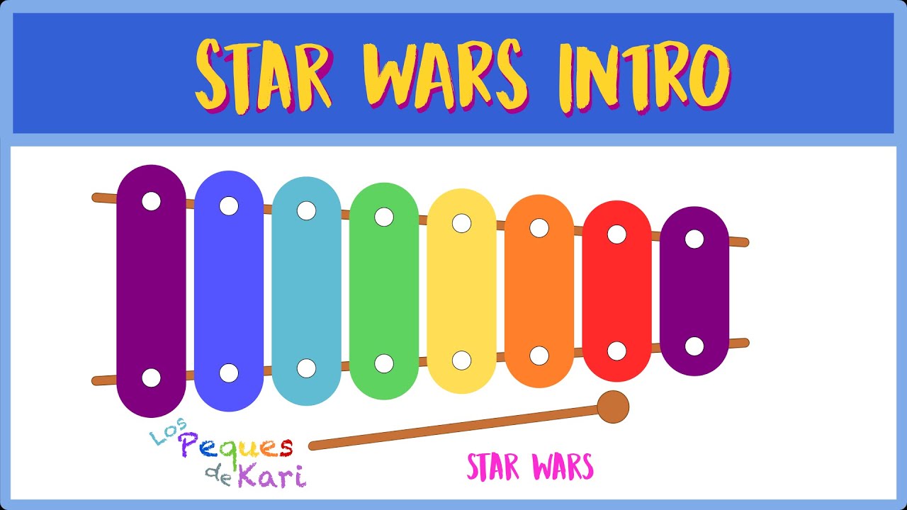 Canciones fáciles en Xilófono Intro de Star Wars - YouTube