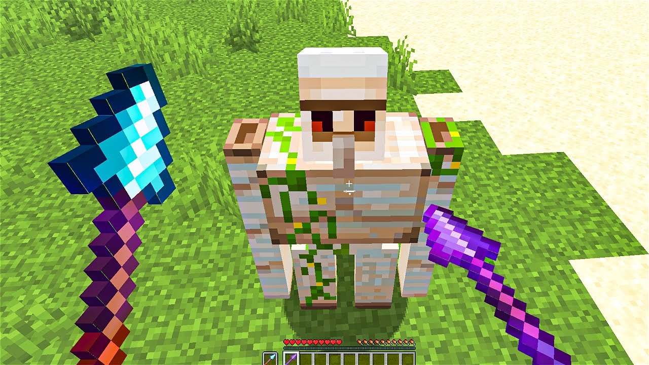 How Use Spear In Minecraft - YouTube