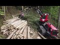 Komatsu forest 931XC & C124 | Dronzone |THE MOVIE