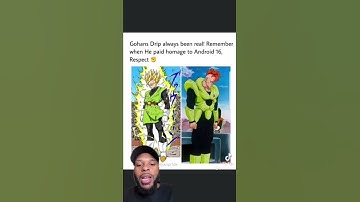 Gohan paid homage to Android 16?