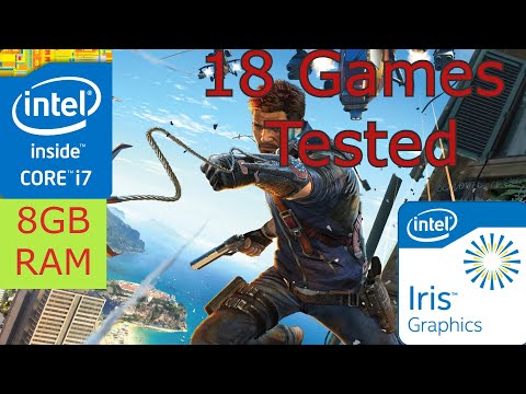 Intel IRIS 540(I7-6660U) 18 Games Tested