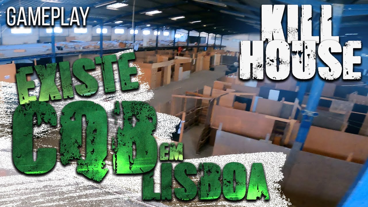 AIRSOFT CQB EM PORTUGAL😍 GAMEPLAY MAKO KILL HOUSE CQB UM DOS