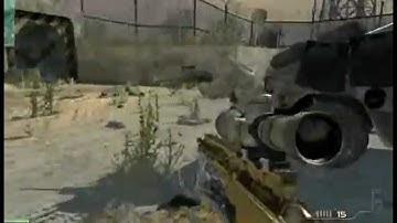 360 Quickscope Double KIll in Dome MW3 Private Match - 1080p