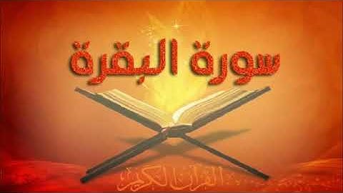 سورة البقرة الشيخ حسين الغرباوي