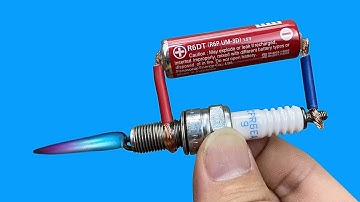 How to Make a Simple Welding Machine from Spark Plugs at Home! Great Invention