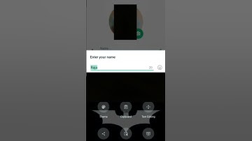 HOW TO KEEP EMPTY OR BLANK NAME IN WHATSAPP - WHATSAPP BUG -  ANDROID APP - 2021 #shorts