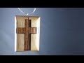 How to make a Wood Cross (Necklace) DIY How to make a Wood Cross (Necklace) DIY