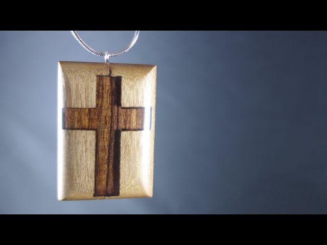 Hawaiian Jewelry Small Koa Wood Cross Pendant With Koa Wood Rice Bead  Necklace - Etsy