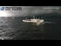 Video: Prefectura detiene un buque pesquero chino