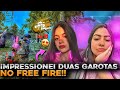 IMPRESSIONEI DUAS GAROTAS No Free Fire e fui PEDIDO EM NAMORO!! 😮🔥