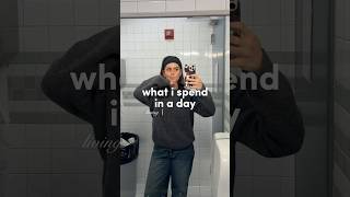 What I usually spend in a day living in new york city #newyorkcity #whatispendinaday