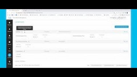 Configuring CMS Trial Licensing