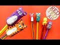 Easy Paper Kawaii Pencil Toppers Paper Mache Project Ideas School Supplies DIY Easy Paper Kawaii Pencil Toppers Paper Mache Project Ideas School Supplies DIY