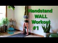 Build Handstand Strength & Endurance using the Wall |  Handstand Workout | Handstand Journey