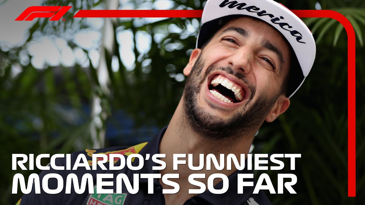 Daniel Ricciardo's Funniest Moments So Far! - YouTube