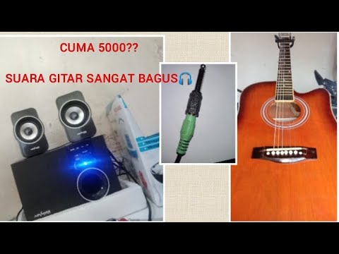 Punya Speaker/Ampli Tapi Tidak punya  Input Jack Gitar? Bisa pakai cara ini || 2020