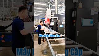 Máy chấn tự động cho ngành thang máng cáp tủ điện #chancnc #maychan