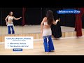 Tuto Bellydance gratuit - Déplacement latéral avec ondulation du bassin