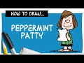 How to Draw Peppermint Patty