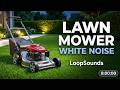 Lawn Mower White Noise for Sleep (8 Hours) | Relaxing Engine Hum