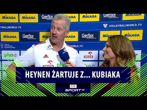 Heynen w świetnym humorze. "Wreszcie odpocznę od Kubiaka"