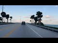 🔴 time-lapse 🔴  from Key West to Homestead Florida USA January 2024