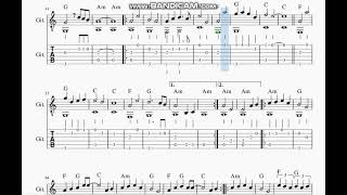 Endless love  - The Myth OST- Gitar Tab Akor Nota