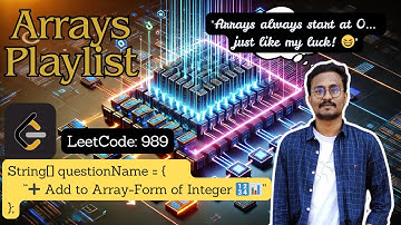 ➕ Add to Array-Form of Integer 🔢📊| Leetcode 989 | Arrays
