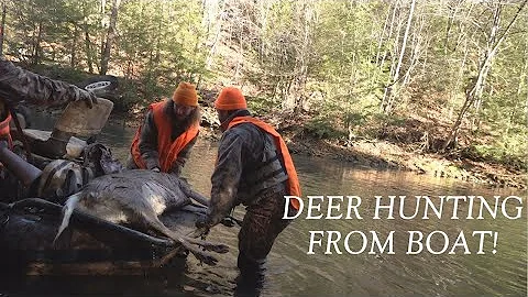PA DEER HUNT FROM BOAT